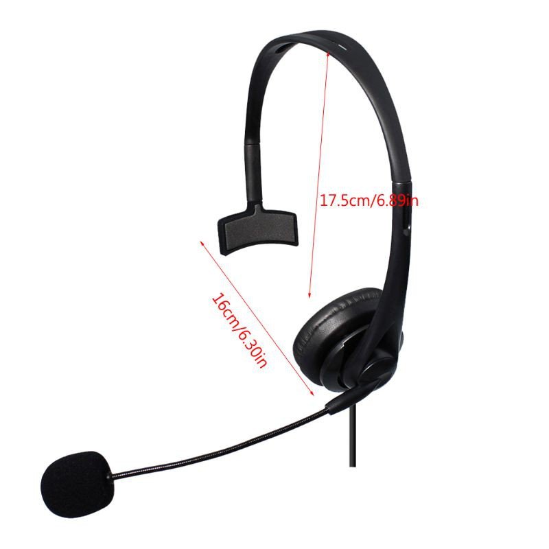 DreamGEAR Wired PS3 Broadcaster Headset 15 ft Cable, volume and mute controls, noise cancelling