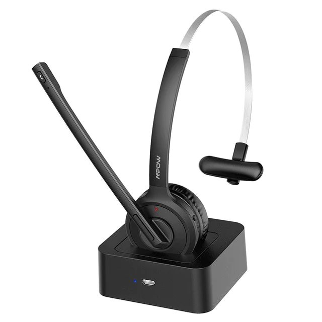 MPOW Bluetooth 4.1 Headset, Voice Dialing, Works on all platforms, Model: BH231A