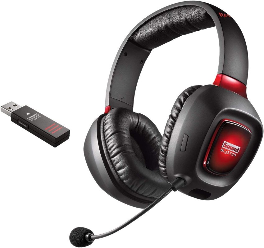 Sound Blaster TACTIC 3D RAGE 7.1 USB RGB Gaming Headset, Noise Cancelling Detachable Microphone