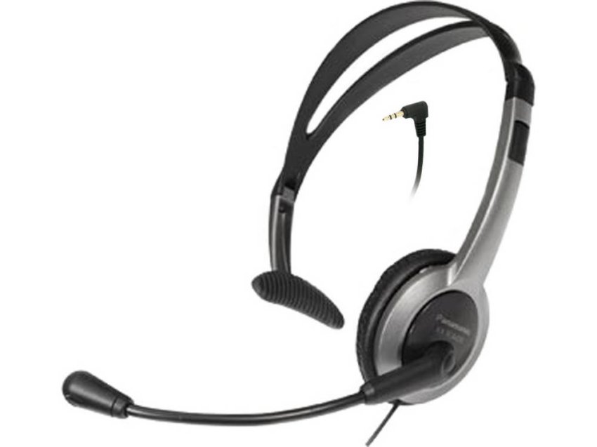 Panasonic Flexible Microphone Headset KX-TCA430