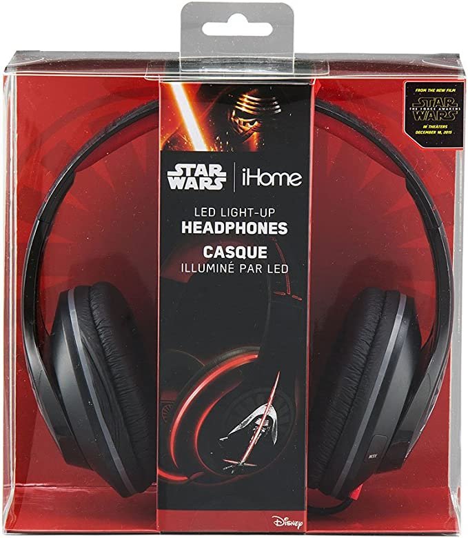 Star Wars Episode 7 Over-The-Ear Headphones Light Up Headphones