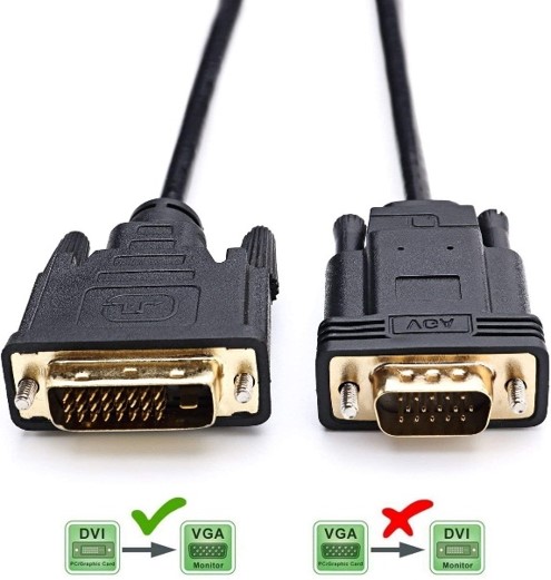 HIGH SPEED 10ft DVI to VGA Display cable, high speed, 30 day warranty