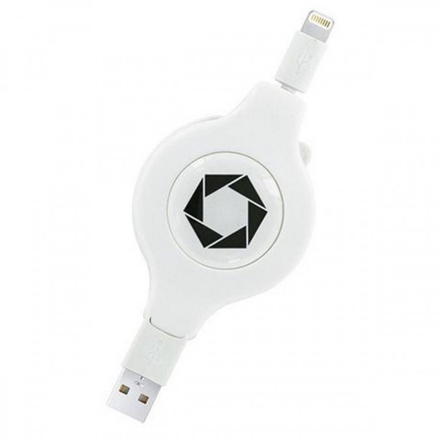 CellTronix 3.3 retractable USB charging cable with lightning connector for ipod, iPhone and iPad