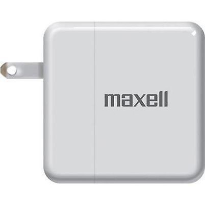 MAXELL USB Power Charger, connects to any portable device with existing USB Sync/Charge Cable (not include)