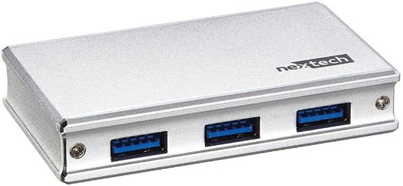 NEXXTECH USB 3.0 HUB, 1m USB 3.0 cable included