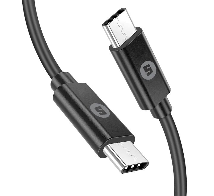 TopSync Ultra Speed 6ft USB 3.1 Type-C to Type-C Cable, Lifetime- brand warranty, compatible with thunderbolt 3 ports, tested certified