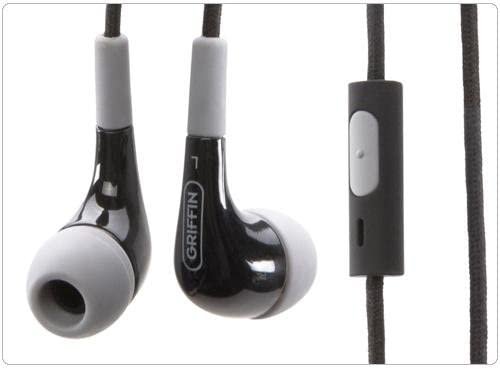 Griffin TuneBuds earbuds, comfort earphones for ipod, iphone and other players