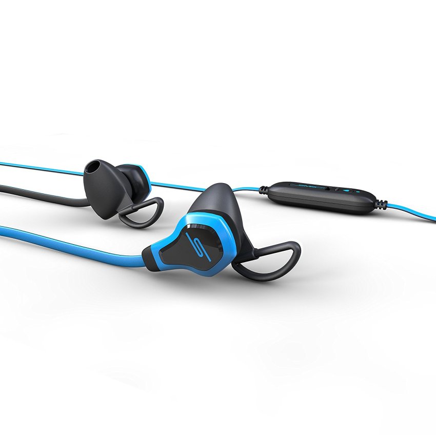 SMS Audio Intel  Biosport Biometric earbuds with heart rate monitor, IPX4 rating, sweat resistance