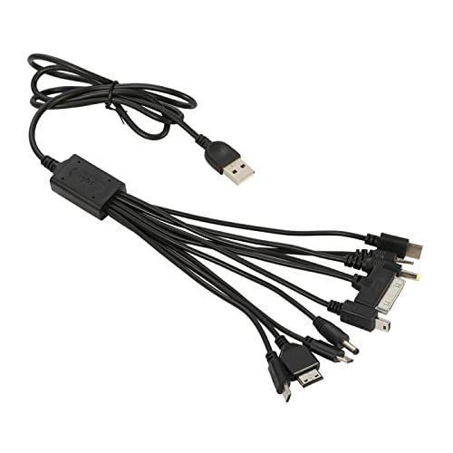 SUN MX-C12 10 in 1 Universal Multifunction Cable Fit USB Multi-Charge Cable, 5v, 30 Day Store Warranty