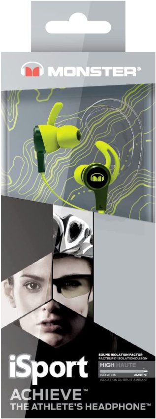 MONSTER, iSport VICTORY THE ATHLETES HEADPHONE GREEN