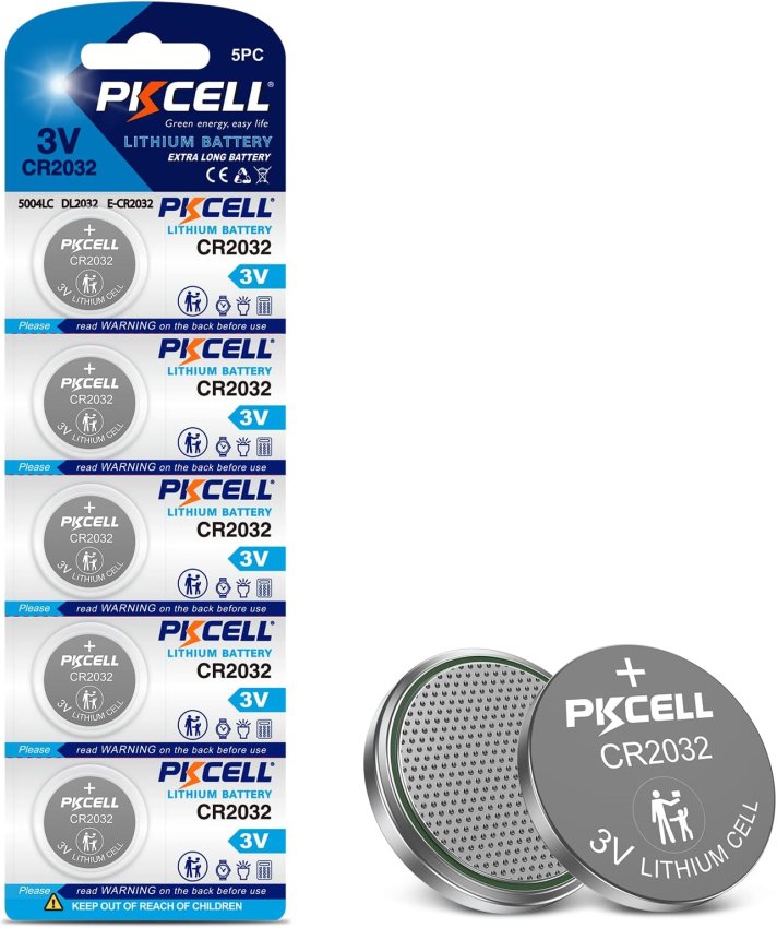 PKCELL CR2032  3V Lithium Batteries 