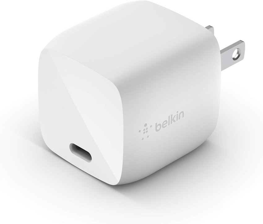 Belkin BoostCharge USB C 30W GaN Wall Charger 