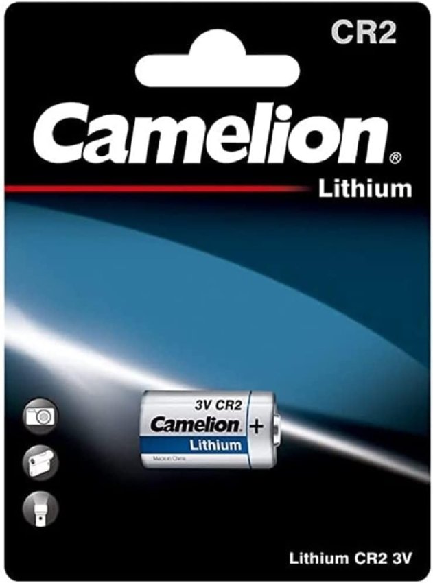 Camelion  Lithium Battery CR2 3V 850mAh Capacity for Use in Digital Cameras