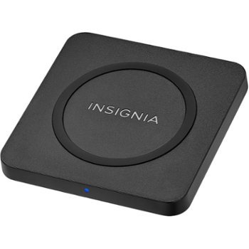 Insignia 10W Qi Certified Wireless Charging Pad for Android/iPhone, Black