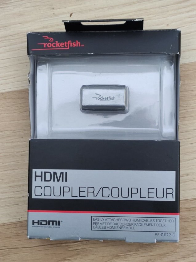 Rocketfish RF-G1172-C HDMI Coupler