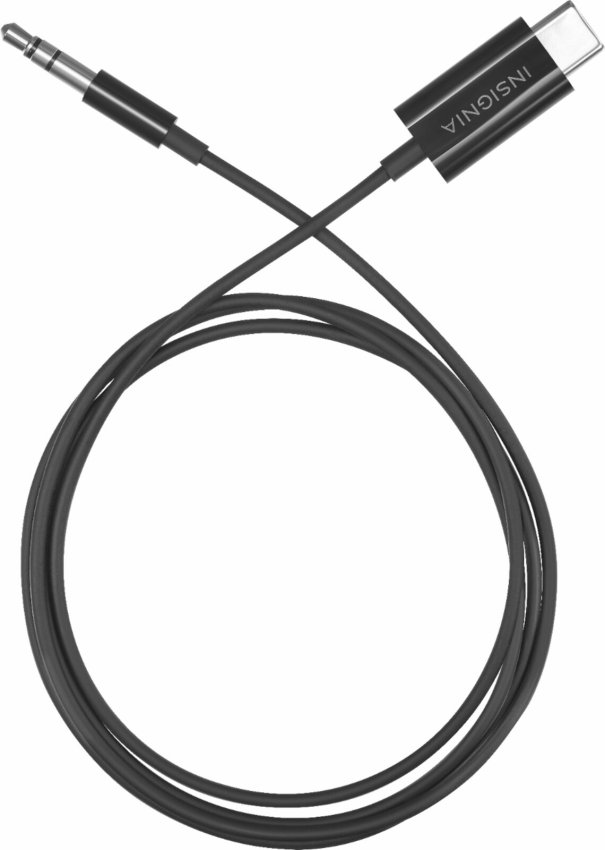 Insignia USB-C to 3.5 mm Audio Cable - Black