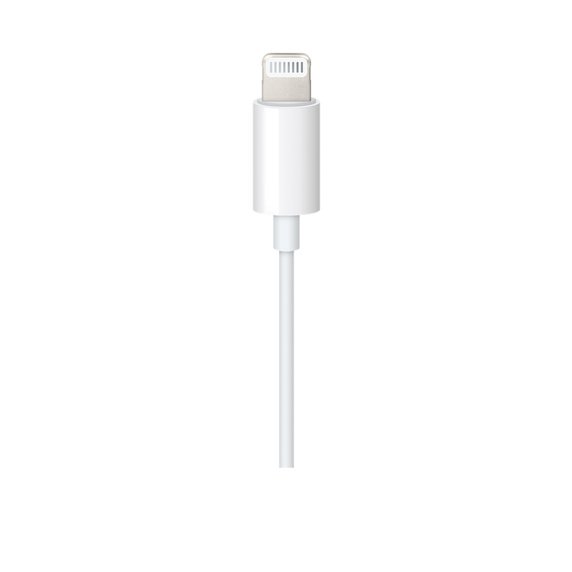 Apple Lightning to 3.5 mm Audio Jack Cable  (1.2m), White