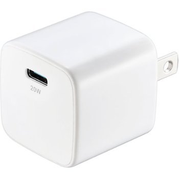 Insignia - 20 W USB-C Wall Charger with 6' Lightning Cable - White