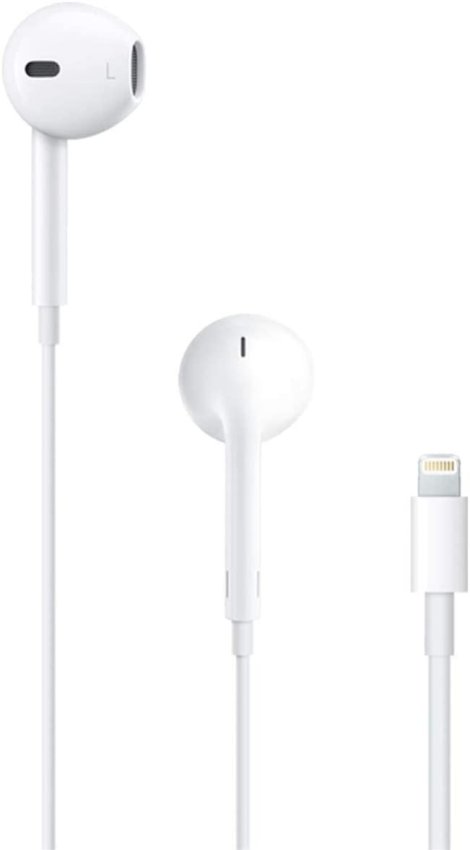 Apple EarPods Headphones with Lightning Connector.