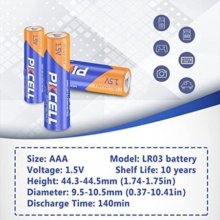Pkcell LR03-4B 1.5V Ultra Alkaline AAA  Battery