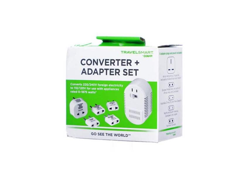 Travel Smart by Conair Converter and  Adapter Set