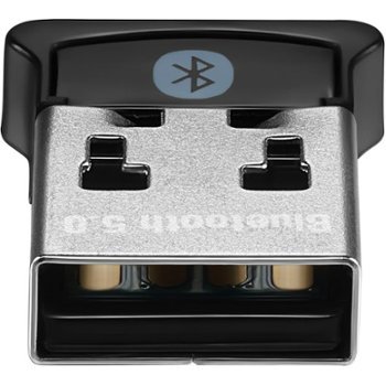 Insignia - Bluetooth 5.0 USB Adapter for Laptops and Desktops, Black