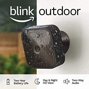 Blink Outdoor wireless, weather-resistant HD security camera