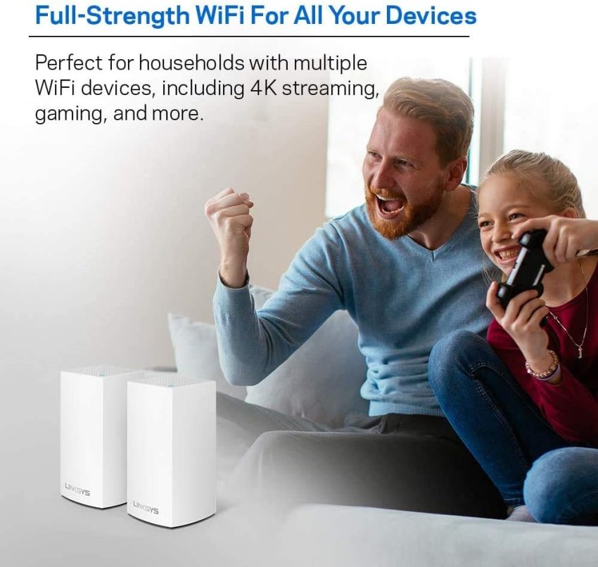 Linksys Velop Ac2400 Dual Band Mesh Wi-Fi System 2
