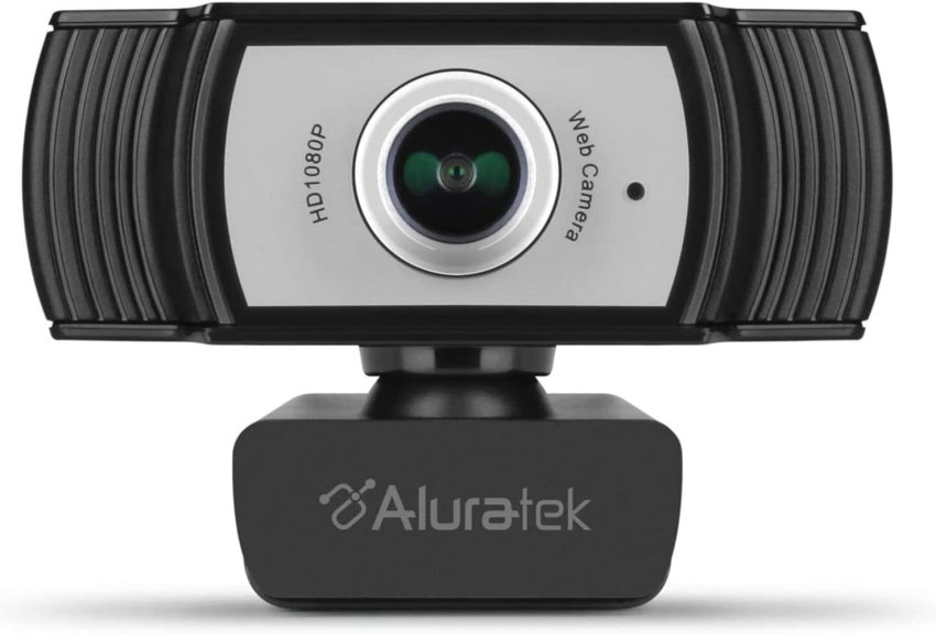 Aluratek HD 1080P Video Webcam for PC, MAC, Desktop & Laptop, Video Calls, Conference, USB