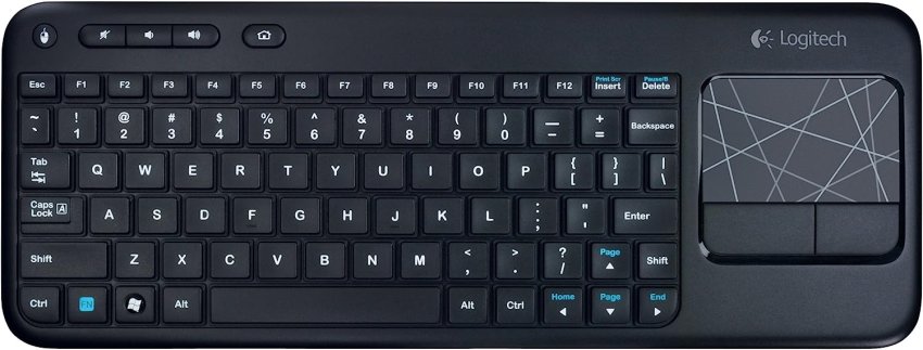  Logitech Wireless Touch Keyboard K400 Touchpad