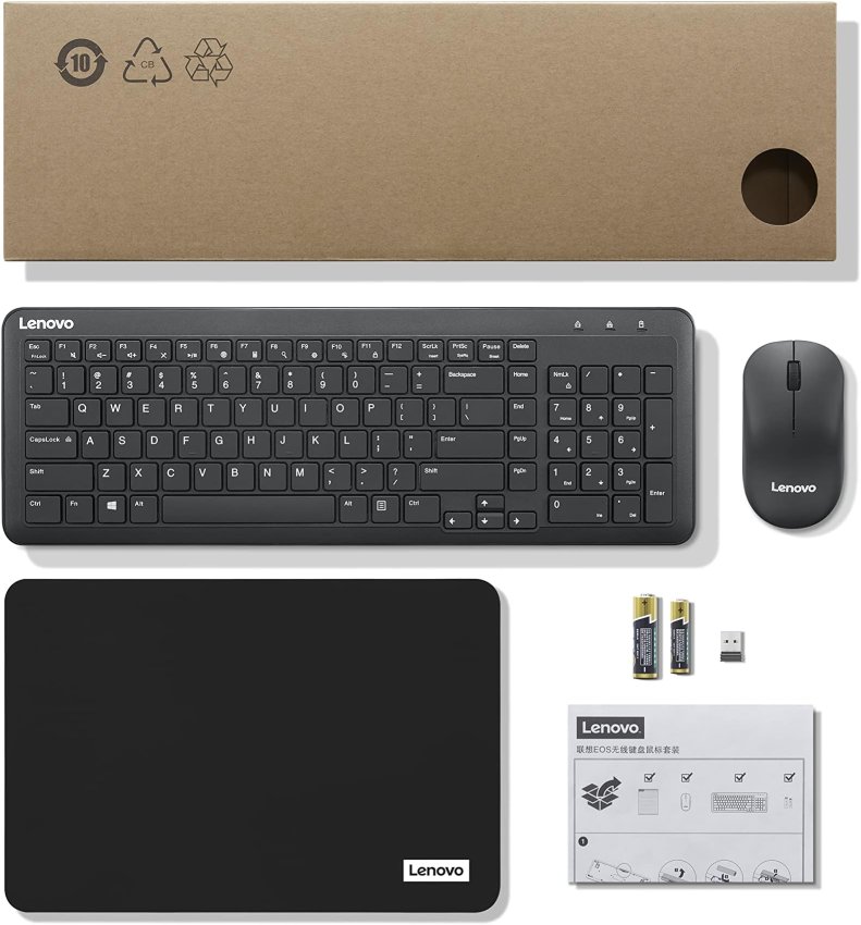 Lenovo 300 Wireless Combo Keyboard and Mouse