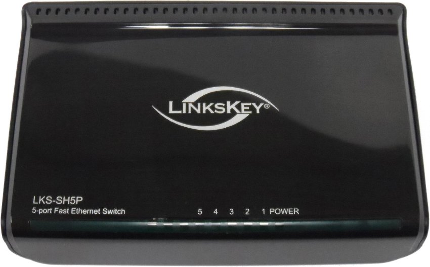 Linkskey 5-Port 10/100 Mbps Fast Ethernet Switch, LKS-SH5P