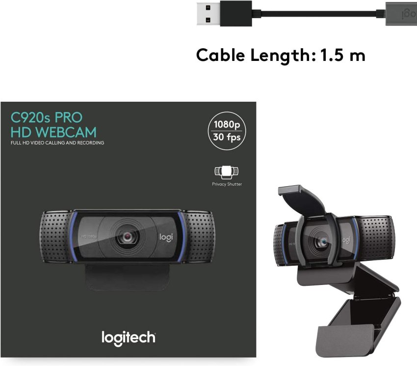 Logitech Pro HD WebCam C920S