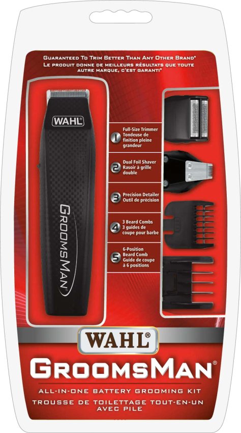 Wahl Grooms Man All-In-One Battery Grooming Kit