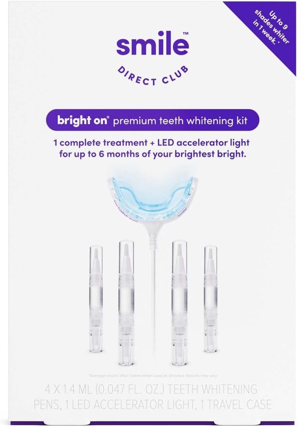 Smile Direct Club Teeth Whitening Kit with LED Light