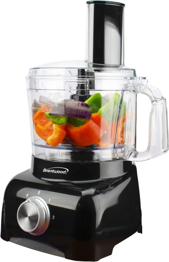 Brentwood 5-Cup Food Processor Robot Culinaire, Black 