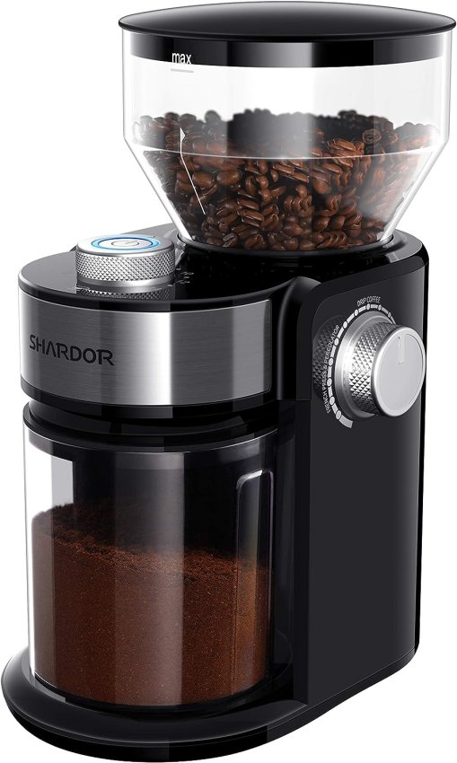 SHARDOR Electric Burr Coffee Grinder CG835B