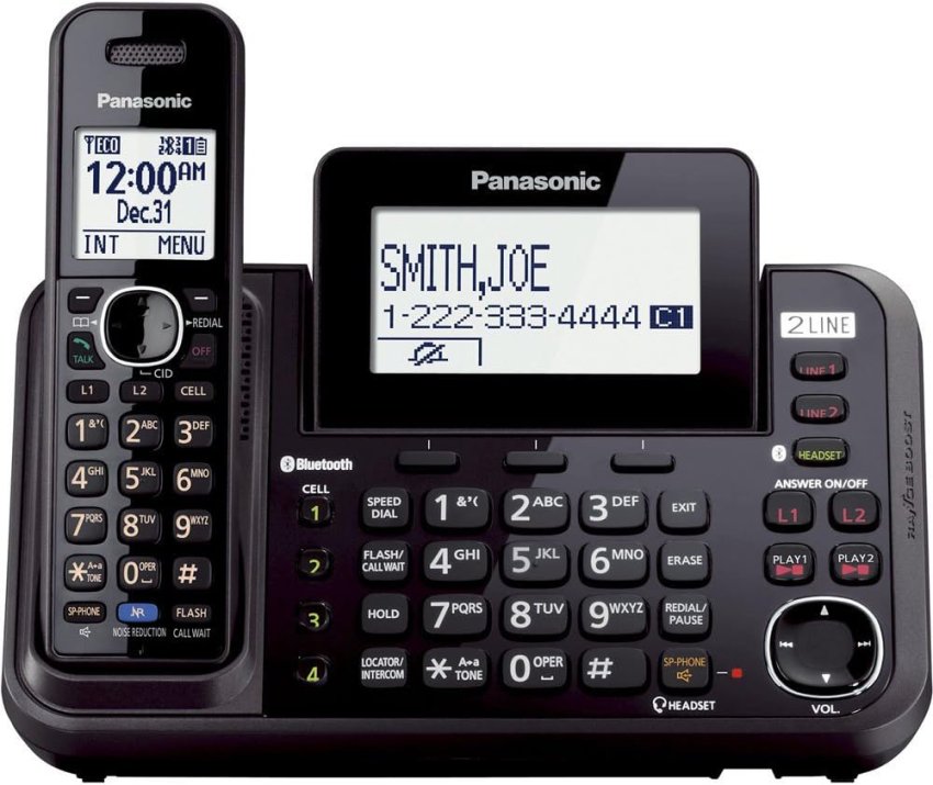 Panasonic KX-TG9541C Dect_6.0 1-Handset 2-Line Cordless Telephone