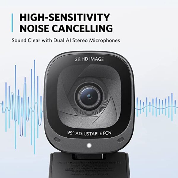 Anker PowerConf C202 2K Webcam