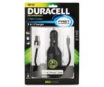 DURACELL 3-in-1 Charger, charge your device VIA wall outlet & Car cigarette lighter adapter or a USB port - Image 2