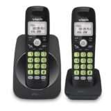 VTech Cordless Phone with Caller ID/Call Waiting, CS6214-21 (Black)