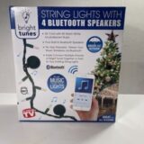 Bright Tune String Lights with 4 Bluetooth Speakers