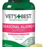 Vet’s Best Seasonal Allergy Relief, Dog Allergy Supplement, Relief from Dry or Itchy Skin