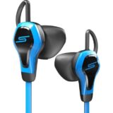 SMS Audio Intel Biosport Biometric earbuds with heart rate monitor, IPX4 rating, sweat resistance