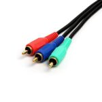 TopSync Ultra Speed 10ft male 3RCA-3RCA component video cable - Image 2