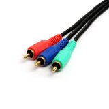 TopSync Ultra speed 6ft male 3RCA-3RCA component video cable