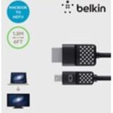Belkin 4K Mini Display Port to HDMI Cable, 1.8 m Length, Black, 6 Feet