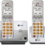 VTech CS6114 DECT 6.0 Cordless Phone with Caller ID/Call Waiting, White with 1 Handset