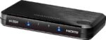 Insignia - 3-Port HDMI Switch with 4K 60Hz and HDR Pass-Through - Black - Image 4