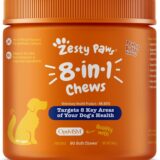 Zesty Paws 8-in-1 Multifunctional Chews for Dogs